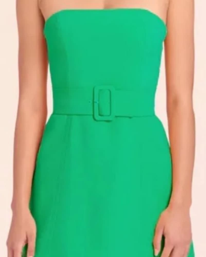 Green Amanda Uprichard Dress - Image 1