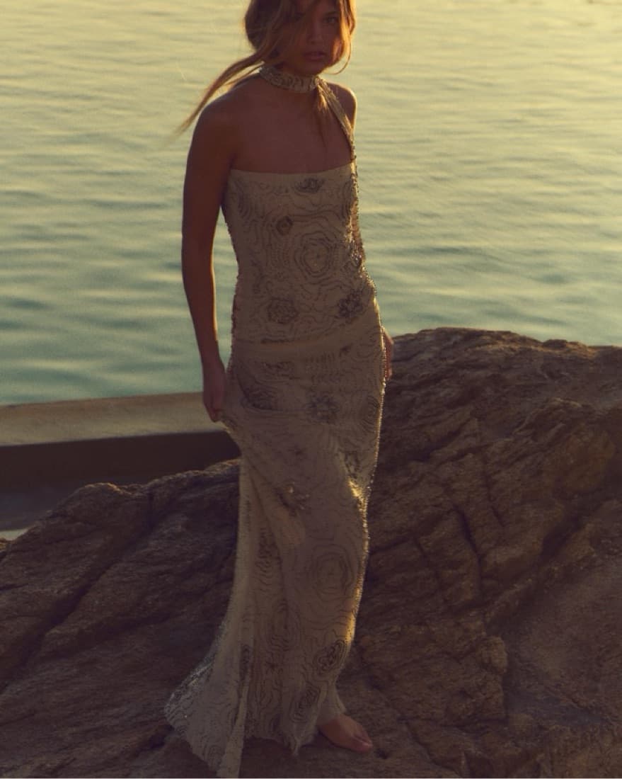 Zara Beaded Two Piece Set - Image 2