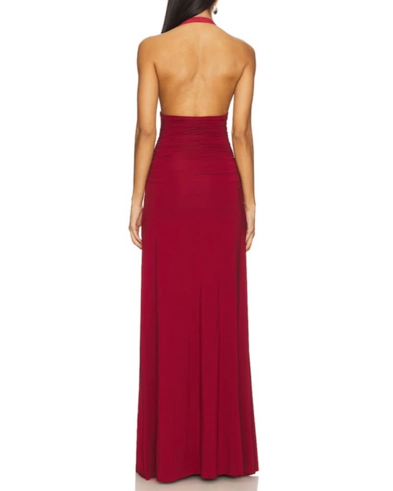 Maygel Coronel Villadiego Dress In Carmesi - Image 3