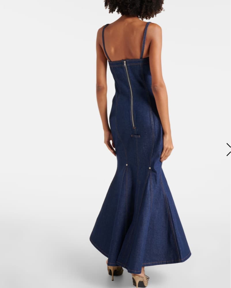 Jean Paul Gaultier Denim Dress - Image 3