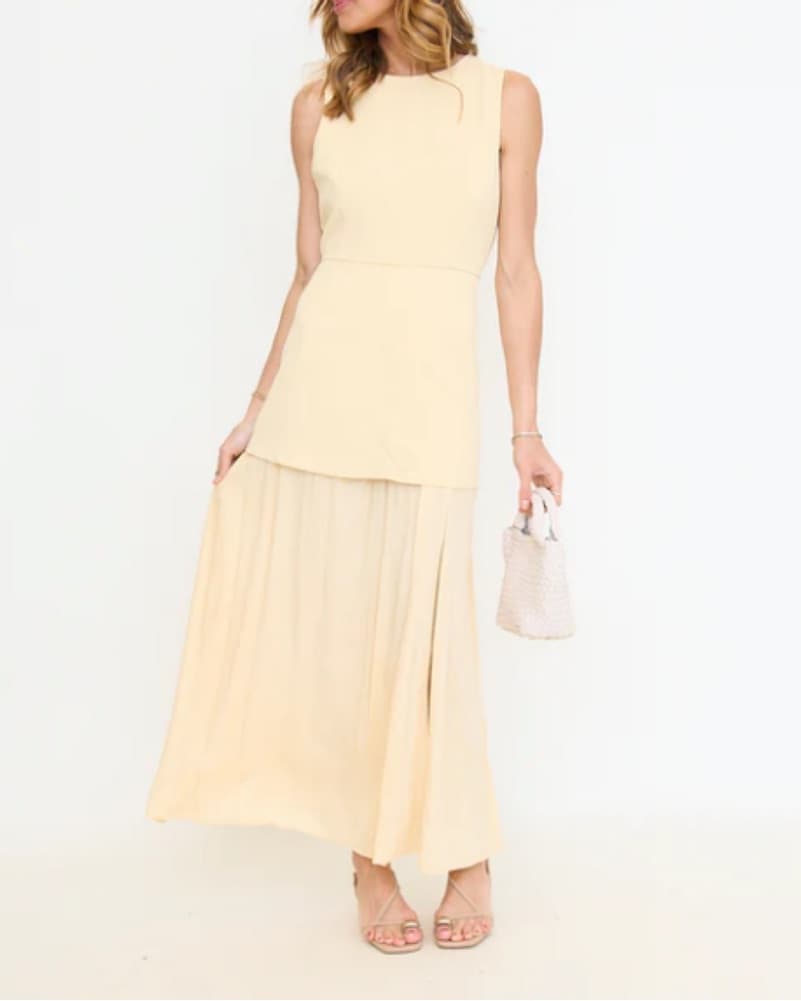 Butter Yellow Dress  - Image 1