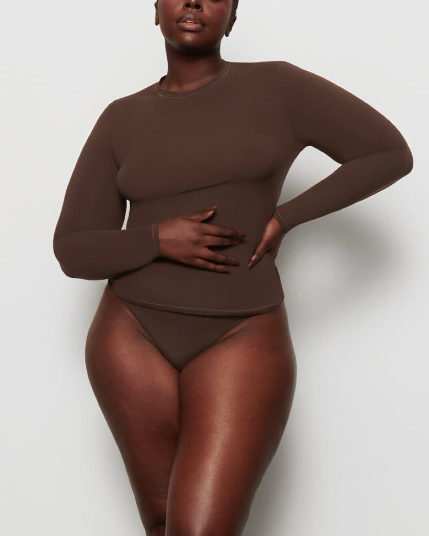 Skims Fits Everybody Long Sleeve Top - Image 2