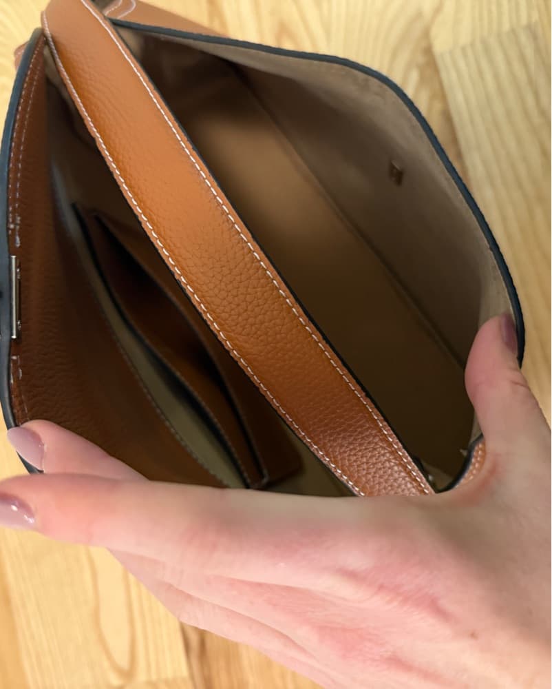Toteme Faux Chic Leather Hobo Bag - Image 3