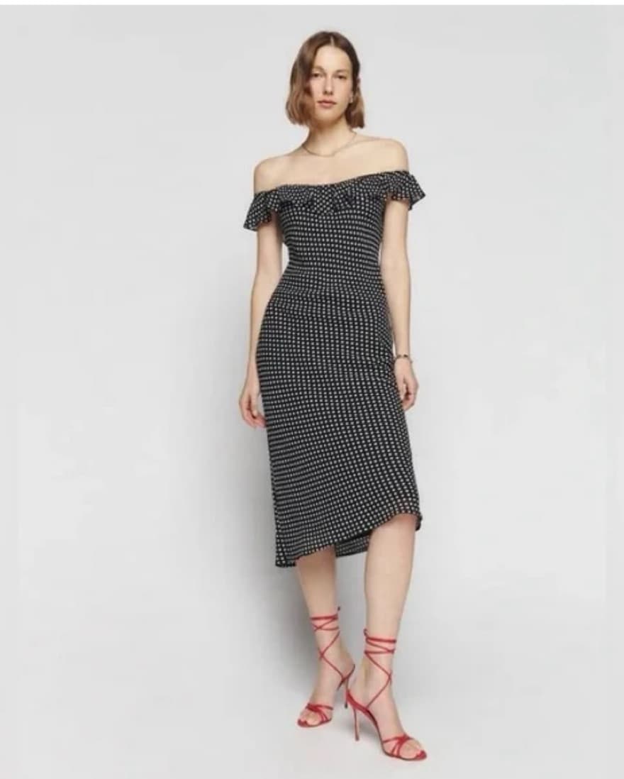 Reformation Off The Shoulder Dress - Image 1