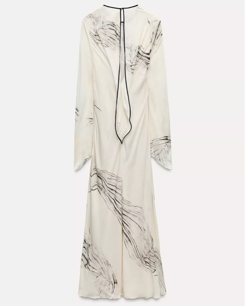 Zara Collection Printed Midi Dress - Image 5