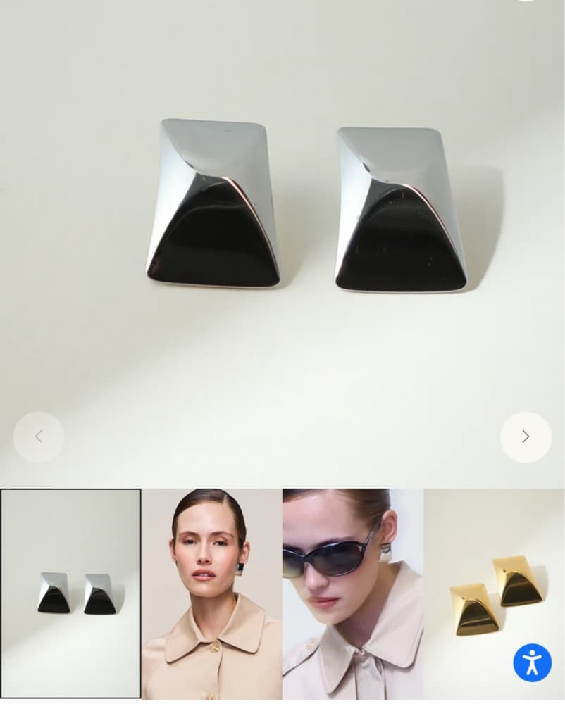 Chic Minimalist Earrings - Image 1