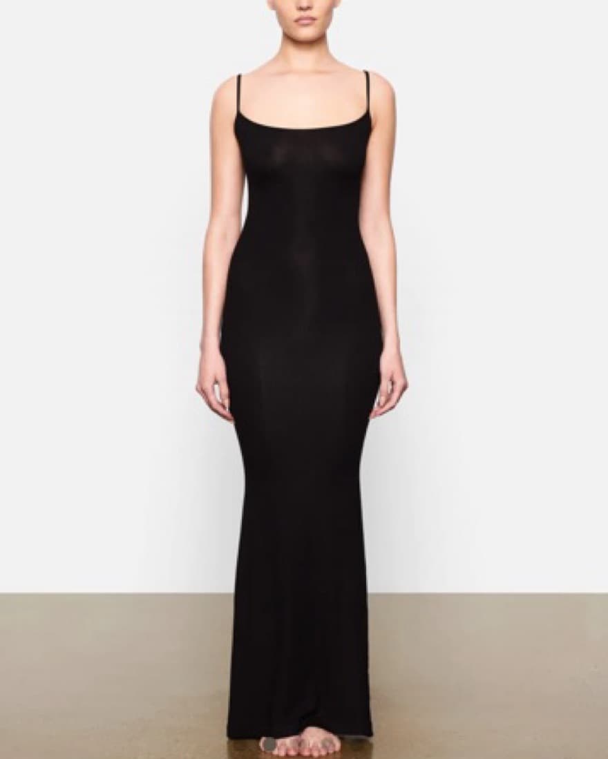 Skims long slip lounge dress - Image 2