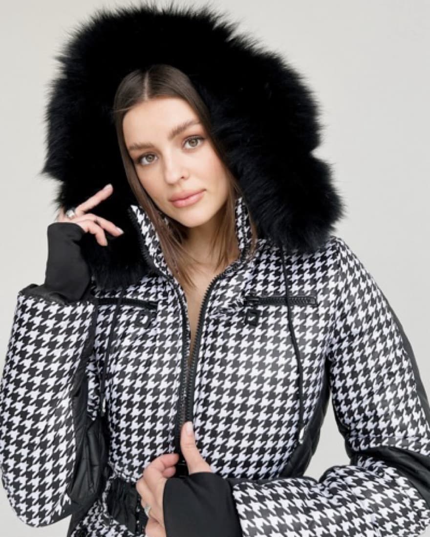 Houndstooth Ski Suit - Image 2