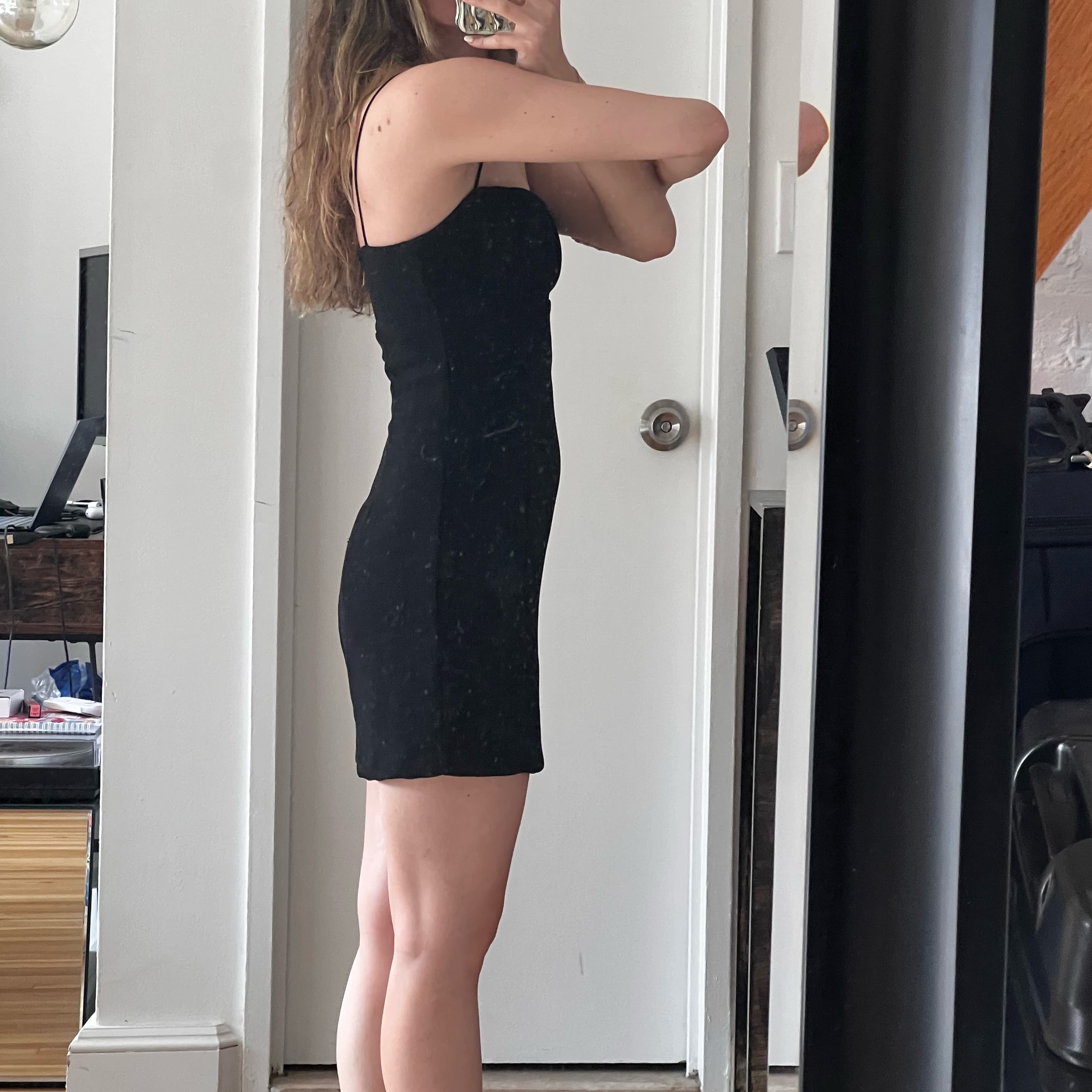 Black Mini Dress - Image 2