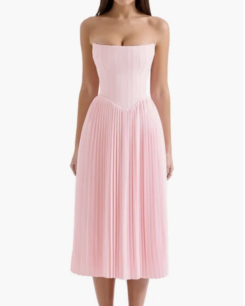 House Of CB Marci Corset Pleated Straple - Image 1