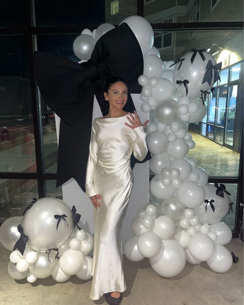 White Formal Dress - Image 2