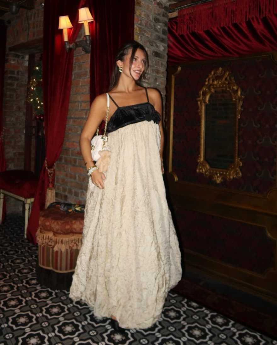 Bellini Bubble Maxi Dress - Image 1