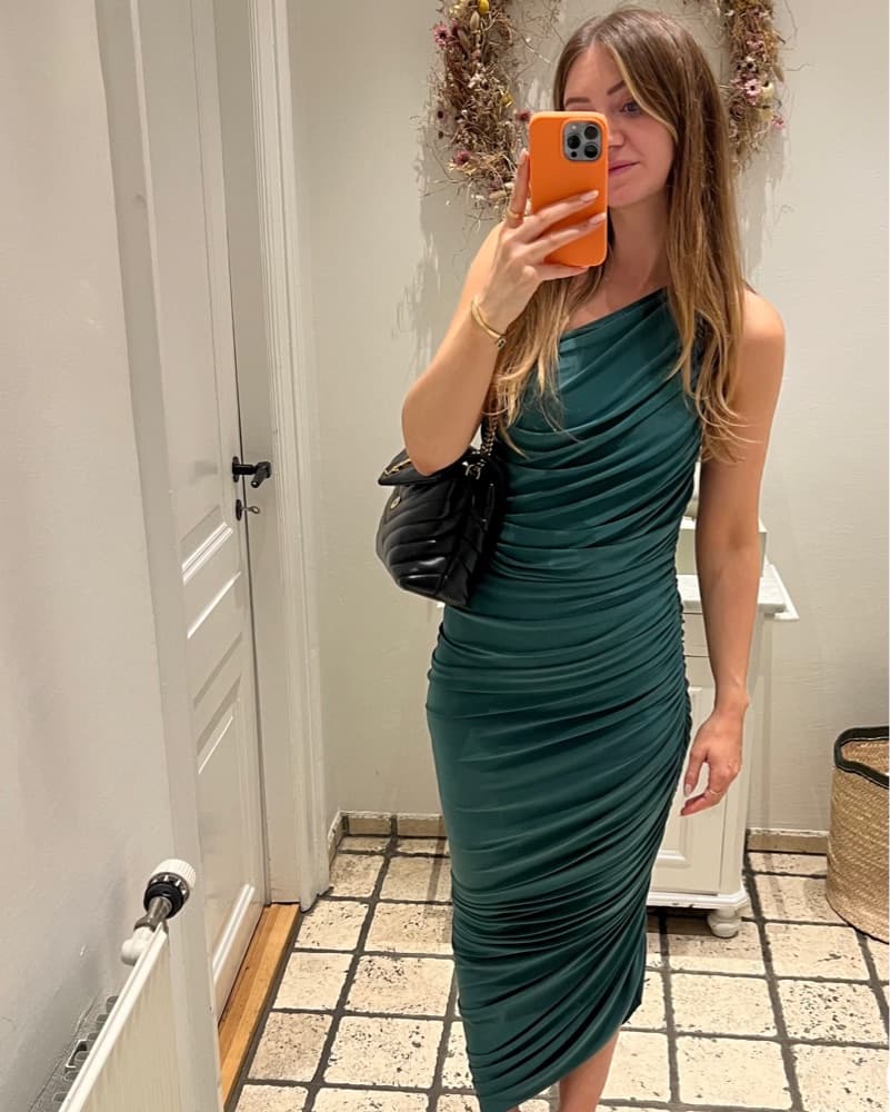 Norma kamali Green Dress - Image 1