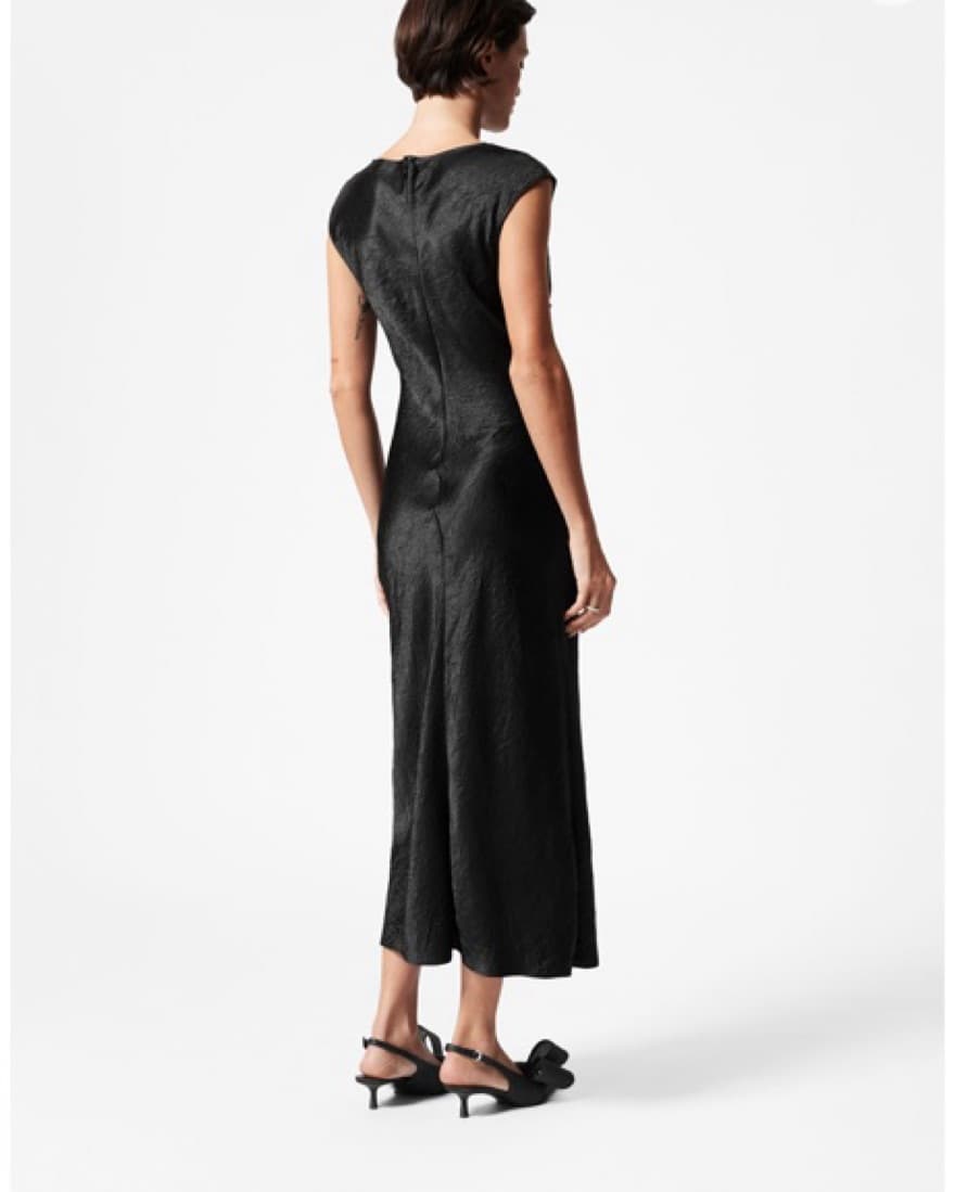Satin Midi Dress - Image 2