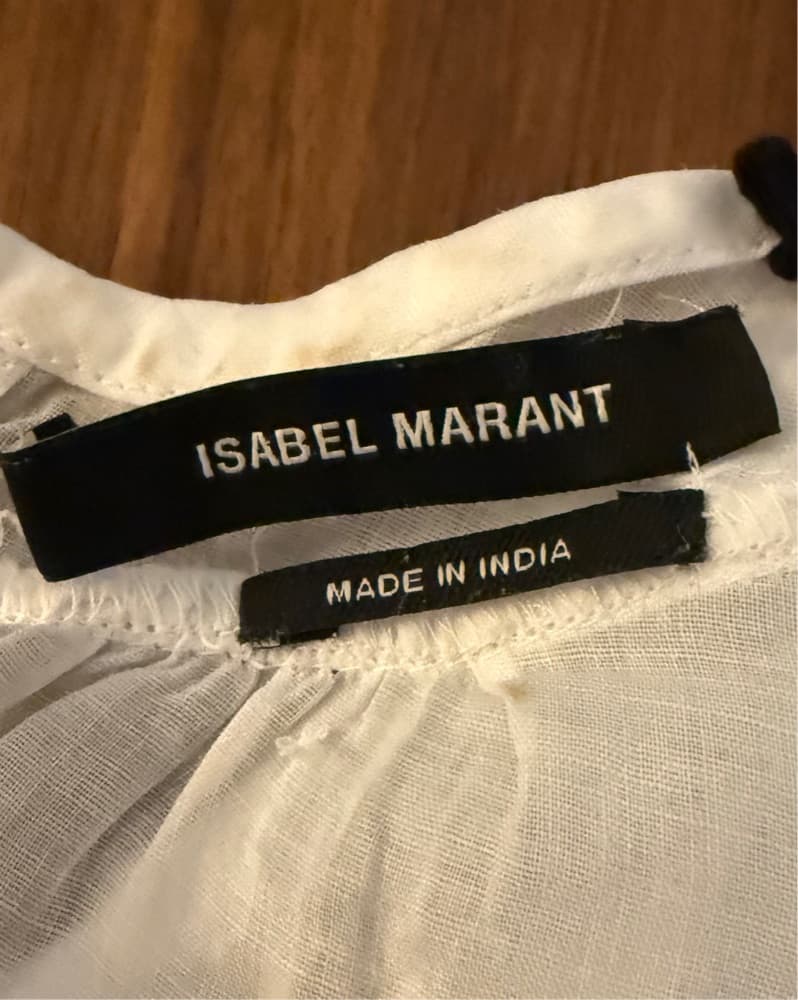 Isabel Marant White Top - Image 4