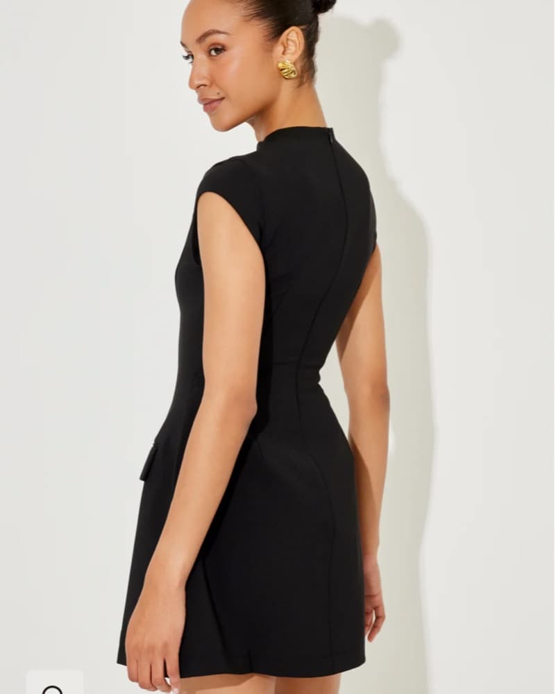 Odd Muse Ultimate Muse Cap Sleeve Dress - Image 4