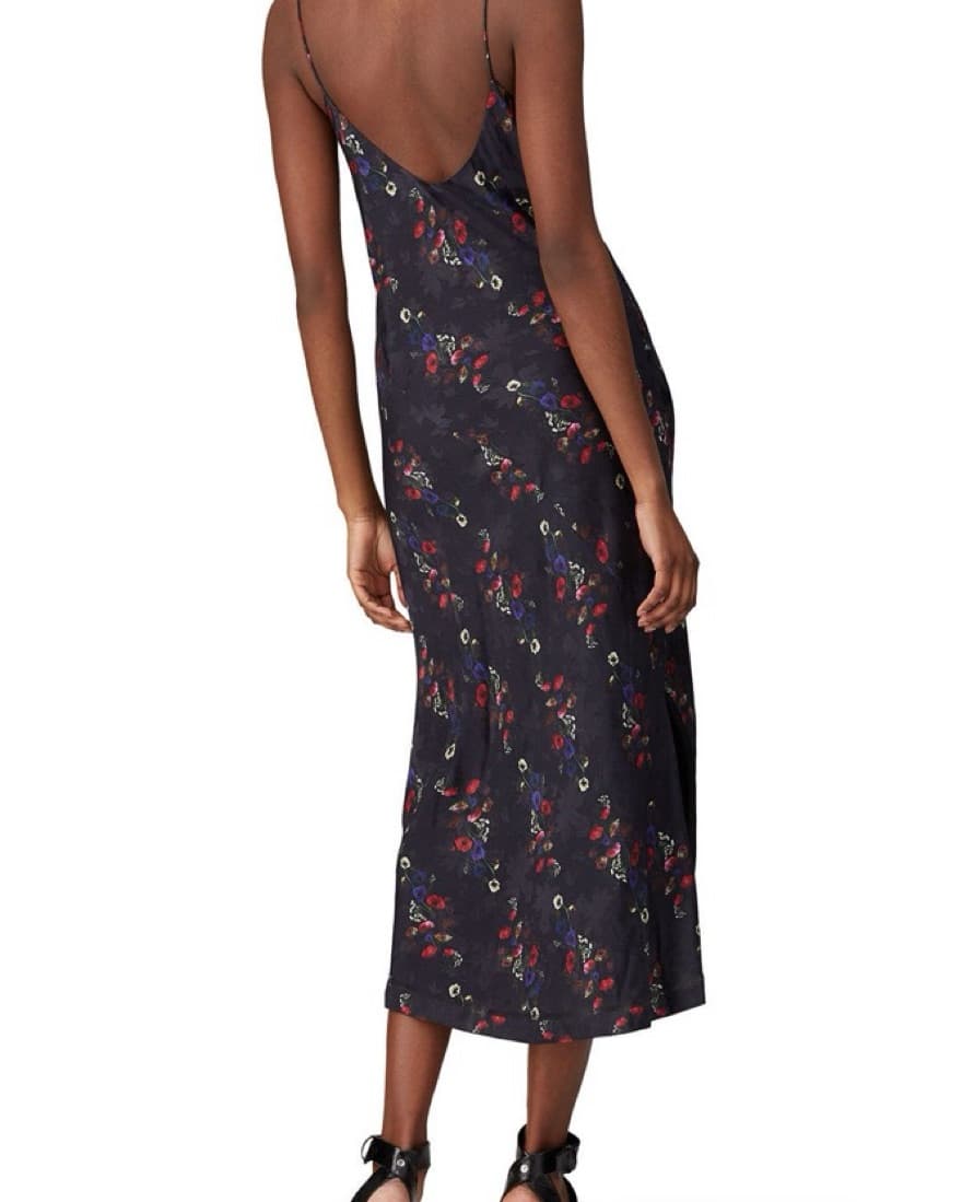 All Saints Floral Slip Dress - Image 4