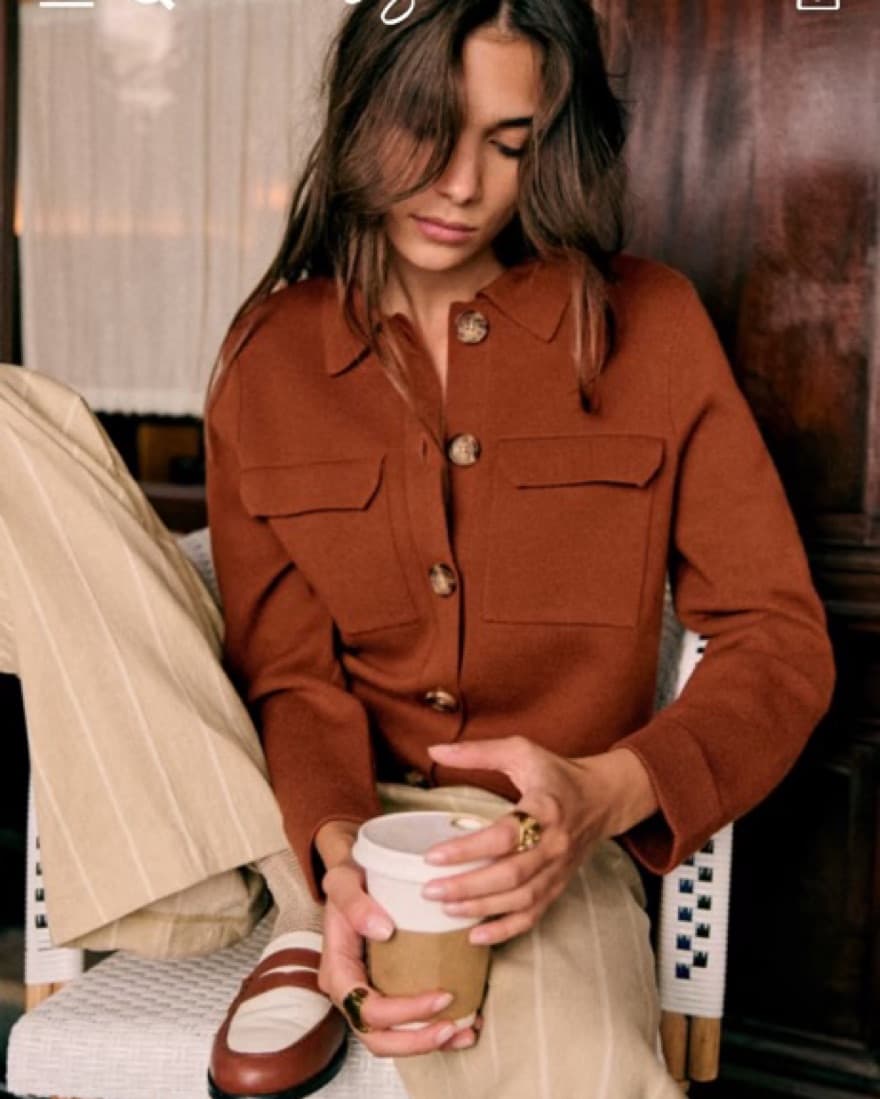 Sezane Betty Cardigan - Image 1