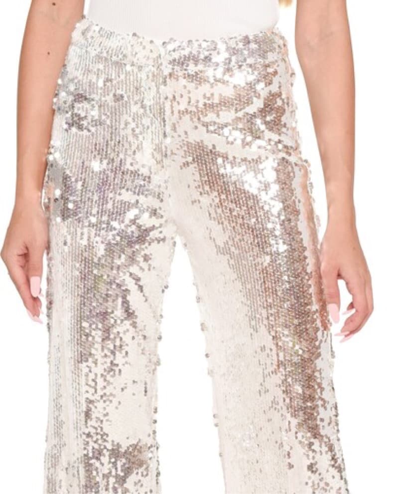 Wayf X Jourdan Sloane Sequin Trousers - Image 1