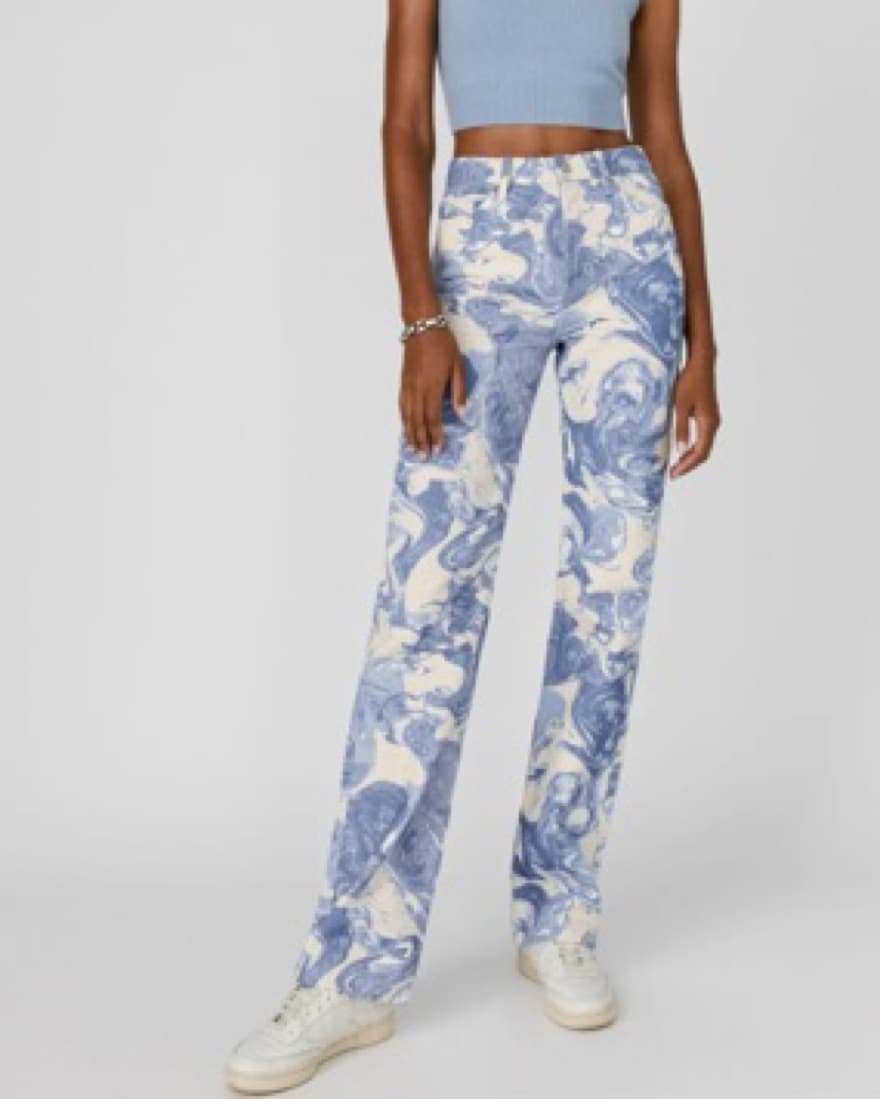 Reformation Marble Jeans - Image 3
