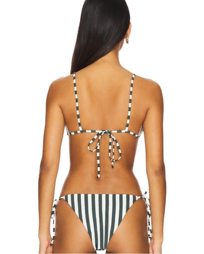 Revolve Retro Striped Bikini Set - Image 5