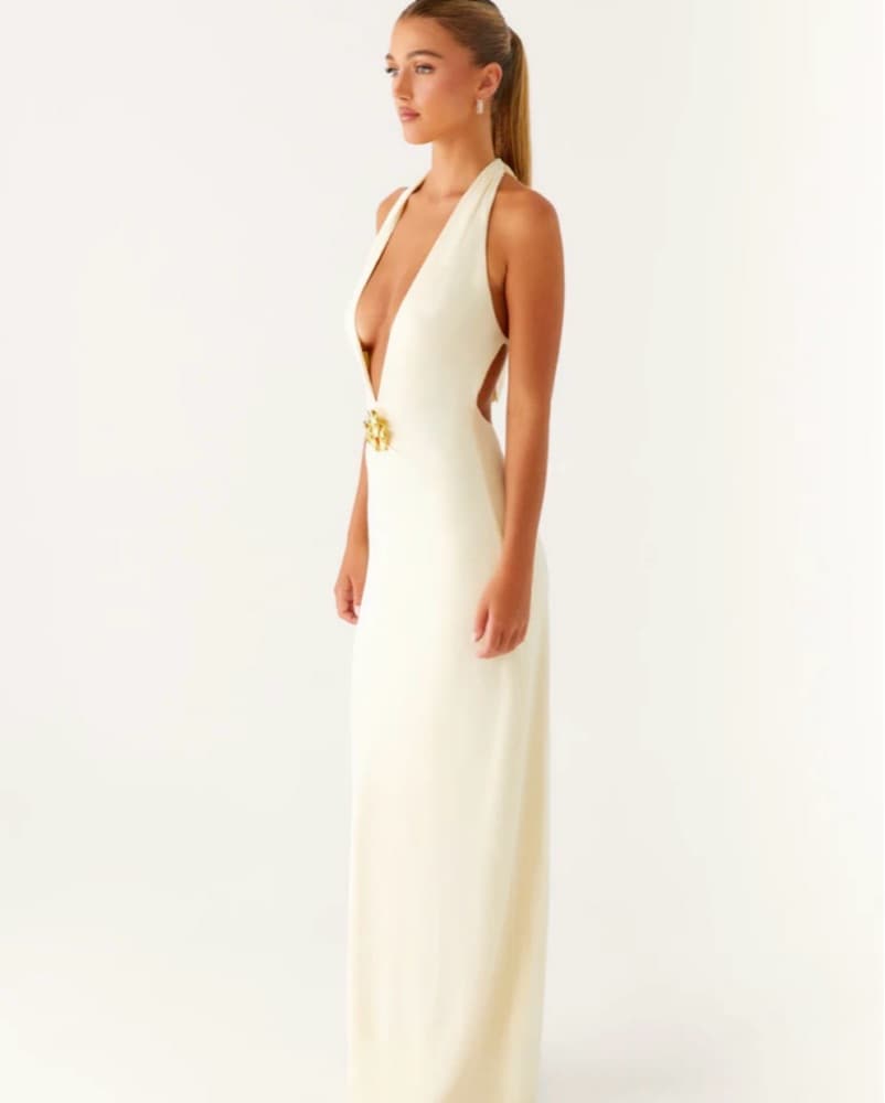 Elegant Halter Neck Gown - Image 3