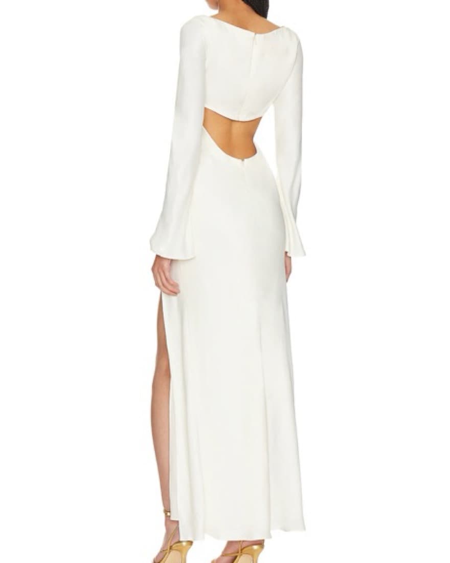 LPA Iris Corset Maxi Dress - Image 3
