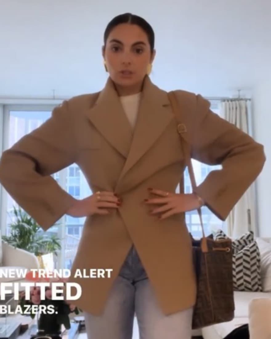 Source unknown Cinched Blazer - Image 4