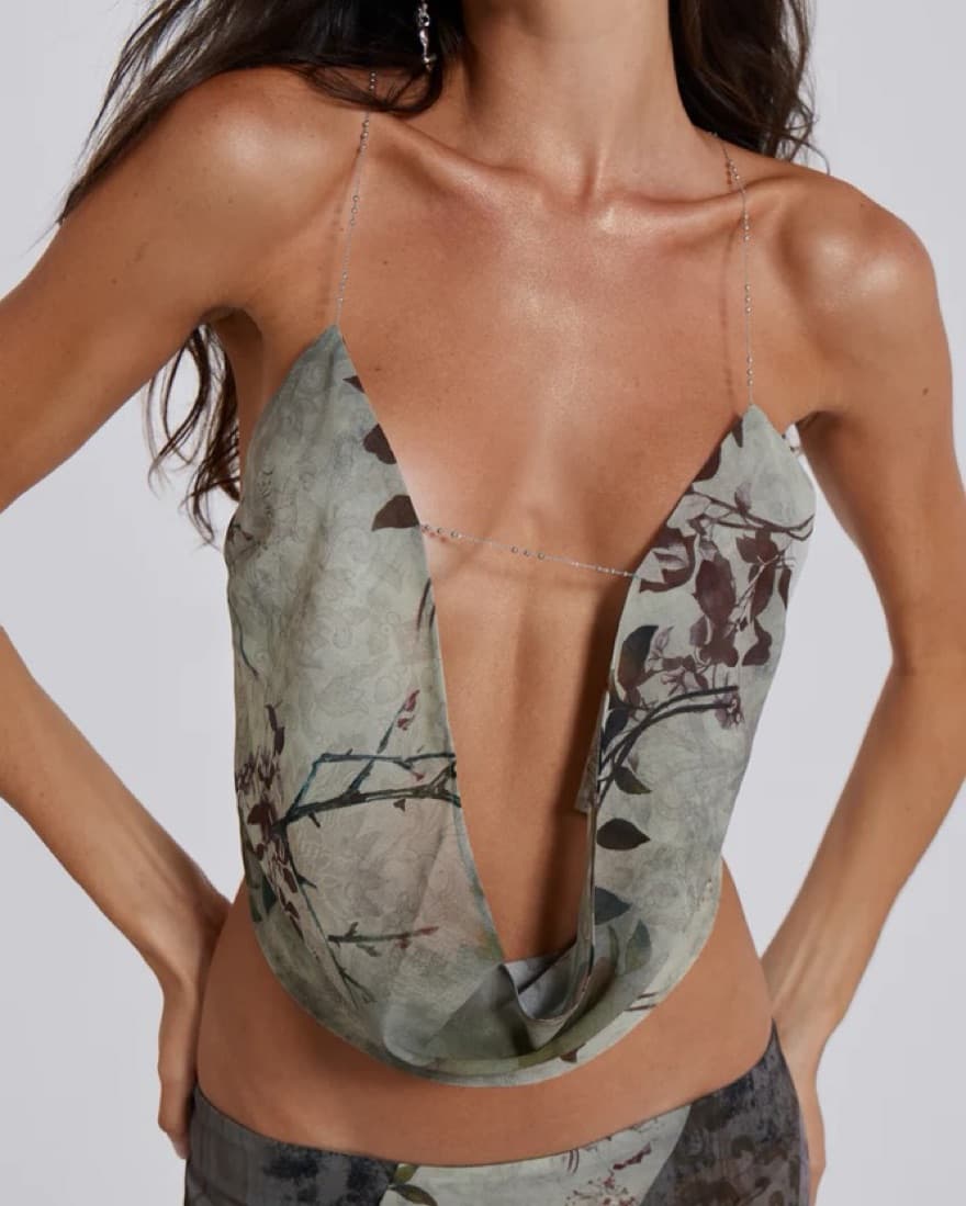 jaded london asteria backless top - Image 1