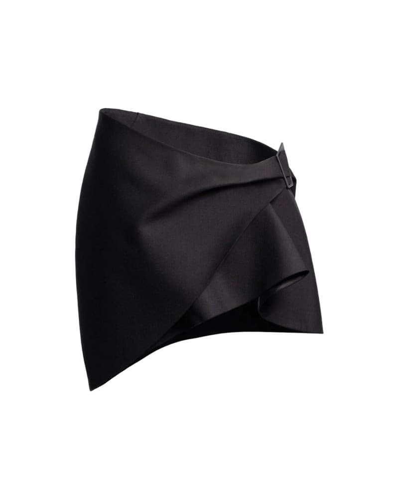 Mugler X HM Wool Mini Skirt - Image 3