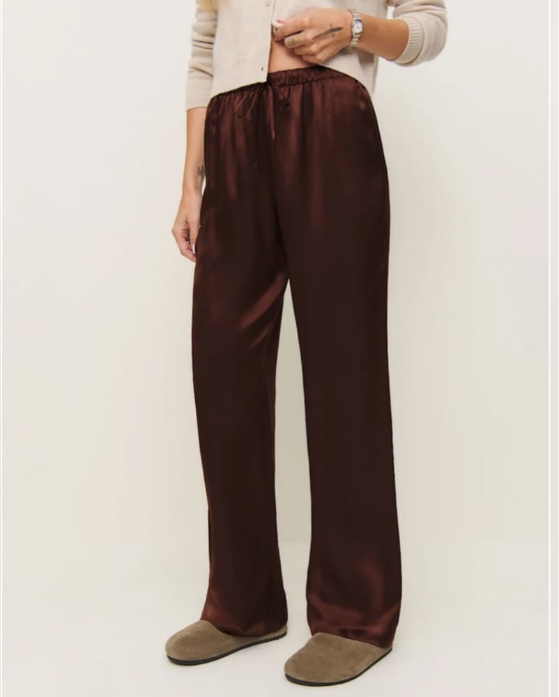 Reformation Olina Silk Short Pant - Image 2