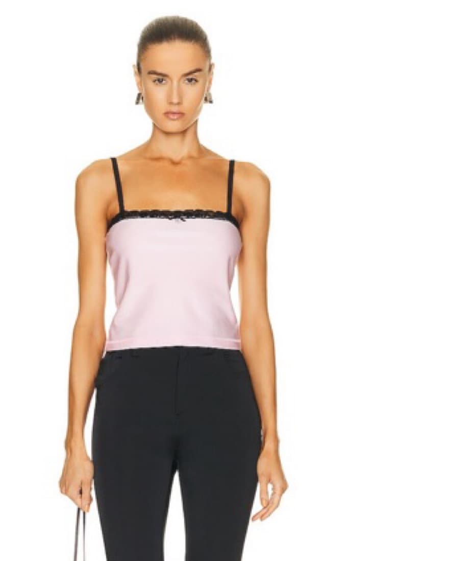 Alexander Wang: lace bandeau top - Image 4