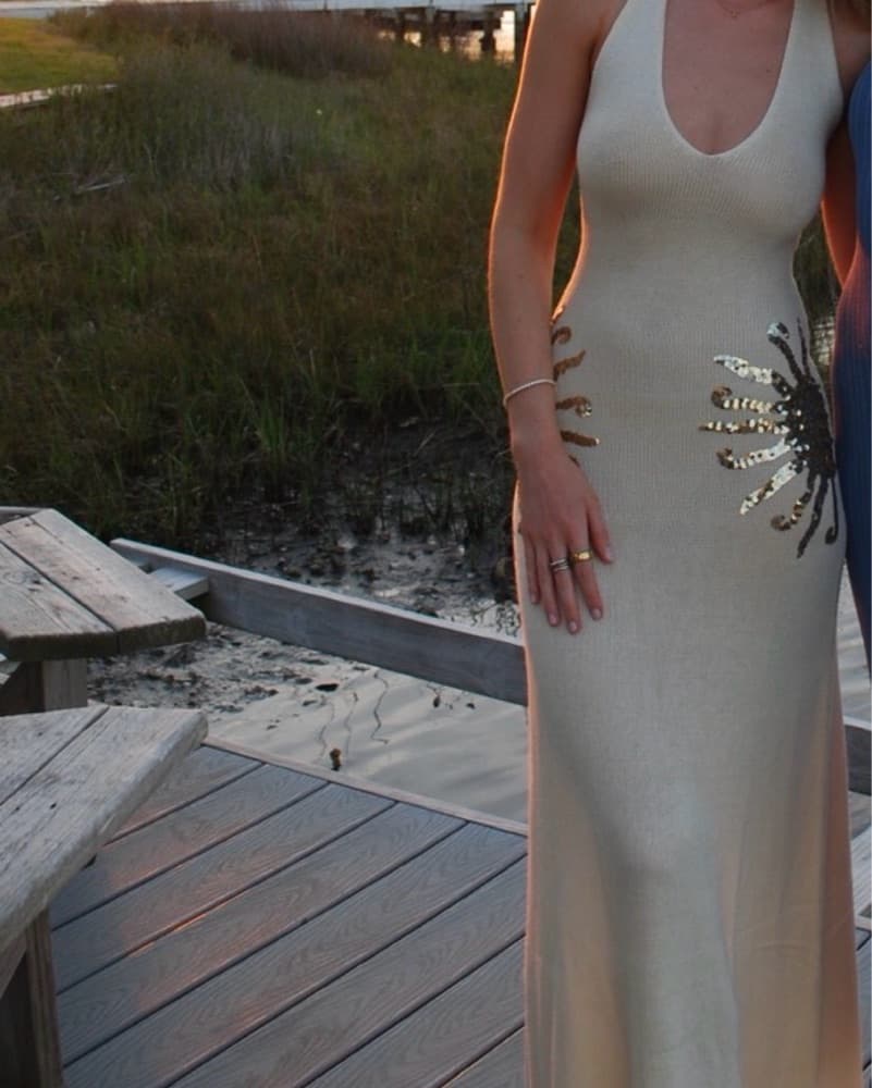 Meshki Ellington Knit Sequin Dress  - Image 1