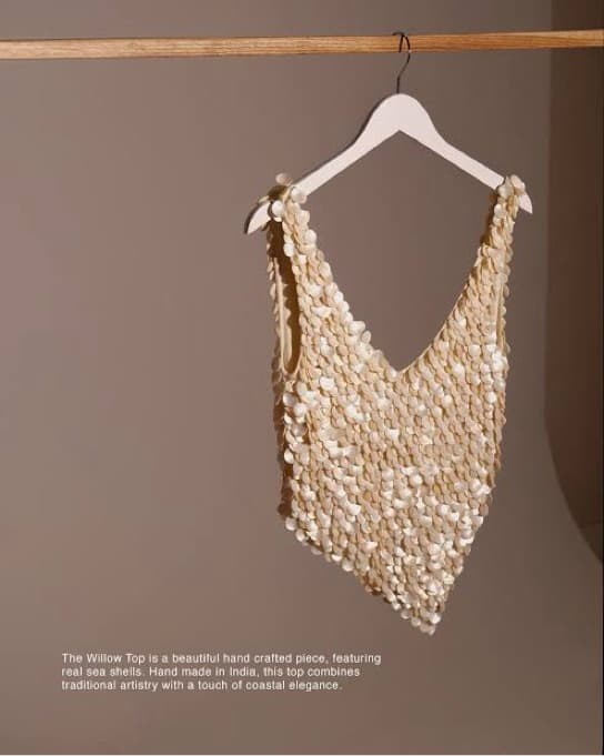Meshki Willow Mother Of Pearl Top XS - Image 5