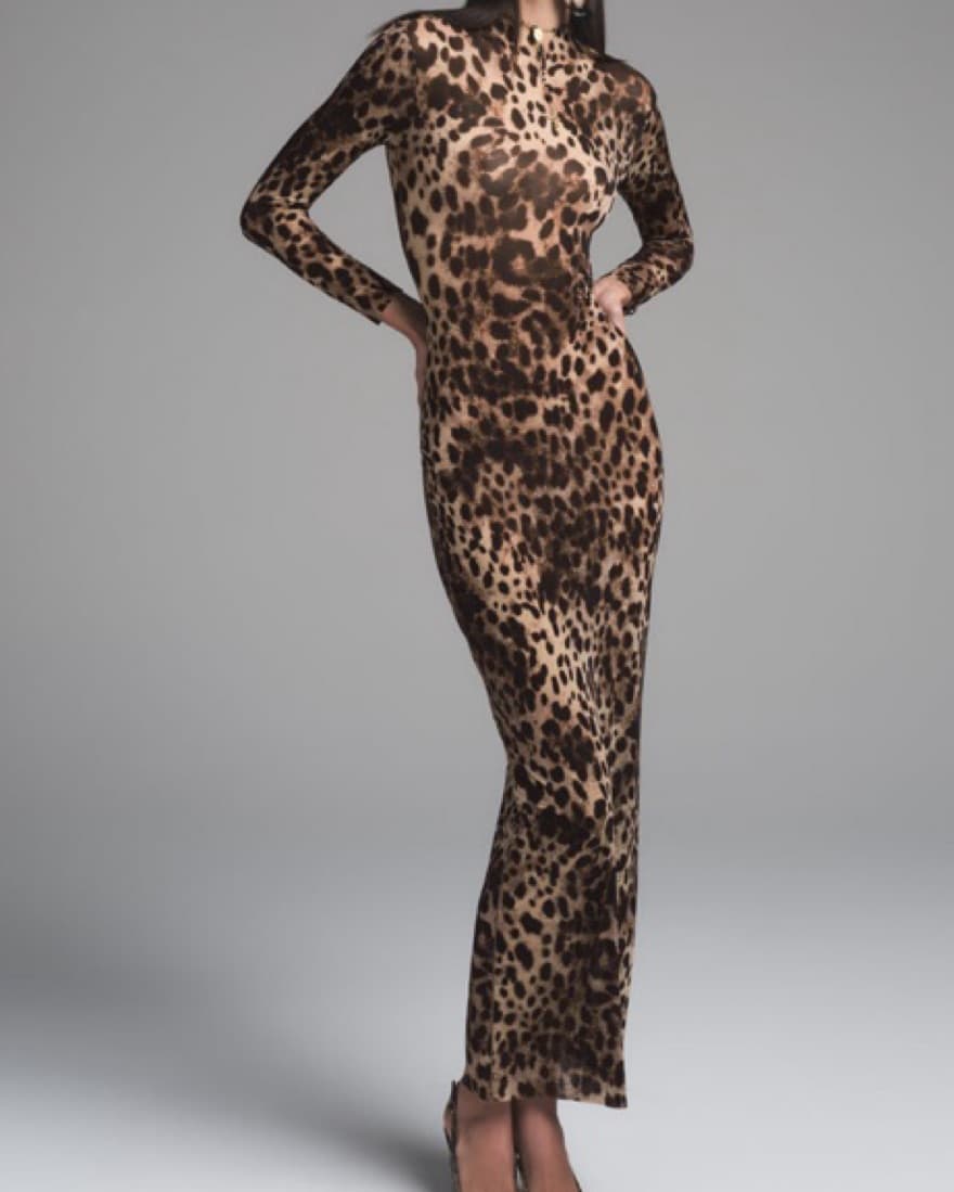 Skims Dolce & Gabbana Leopard Dress - Image 2
