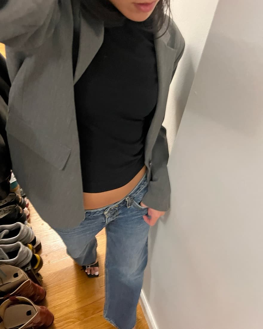 Djerf Avenue Gray Blazer - Image 5