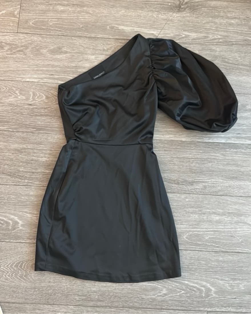 CYNTHIA ROWLEY Satin Mini Dress - Image 2