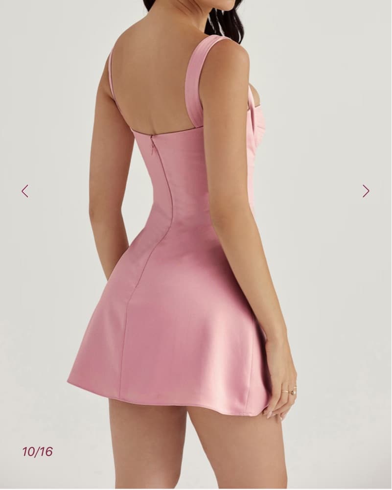 House Of Cb pink Mini Dress - Image 2