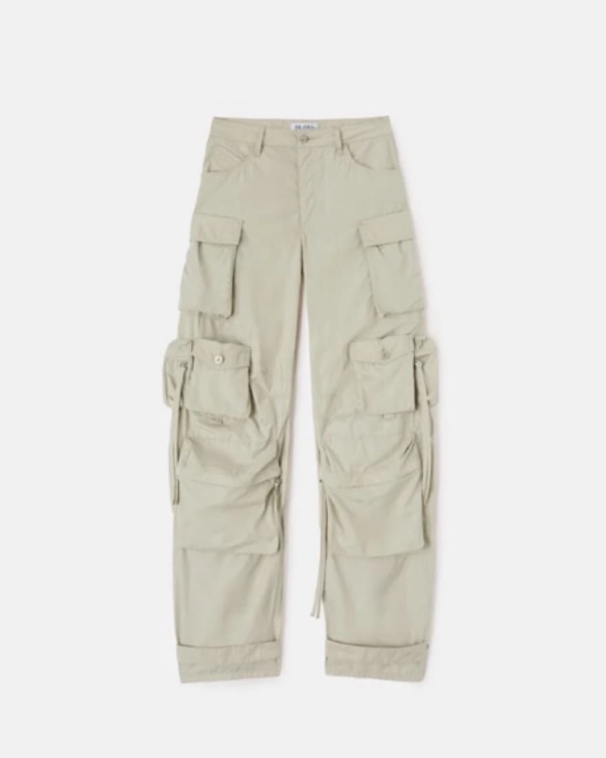 The Attico Nylon Fern Cargo Pants - Image 3