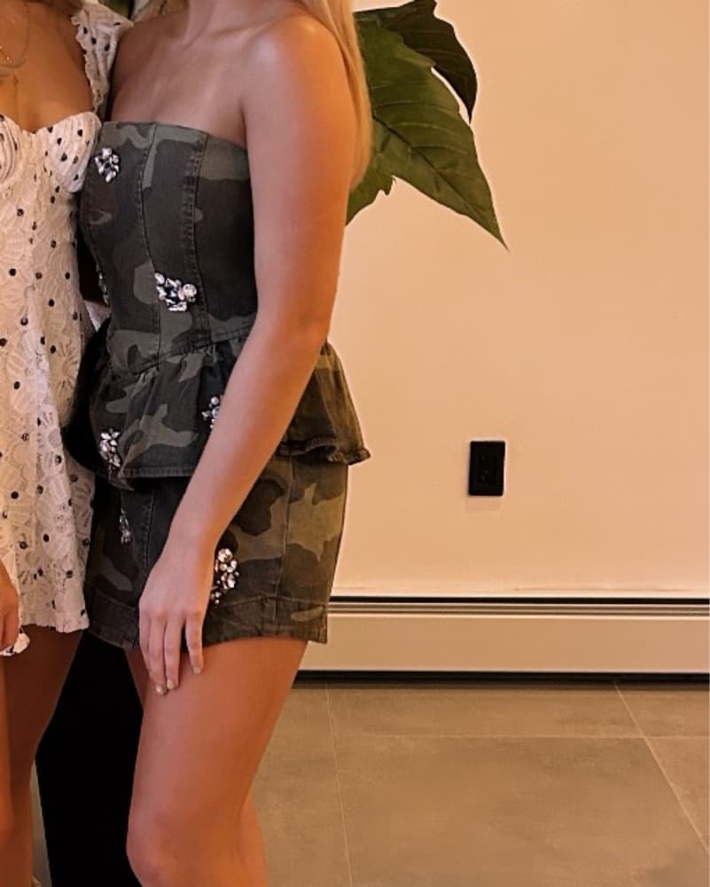 All Saints Camo Dress  - Image 2
