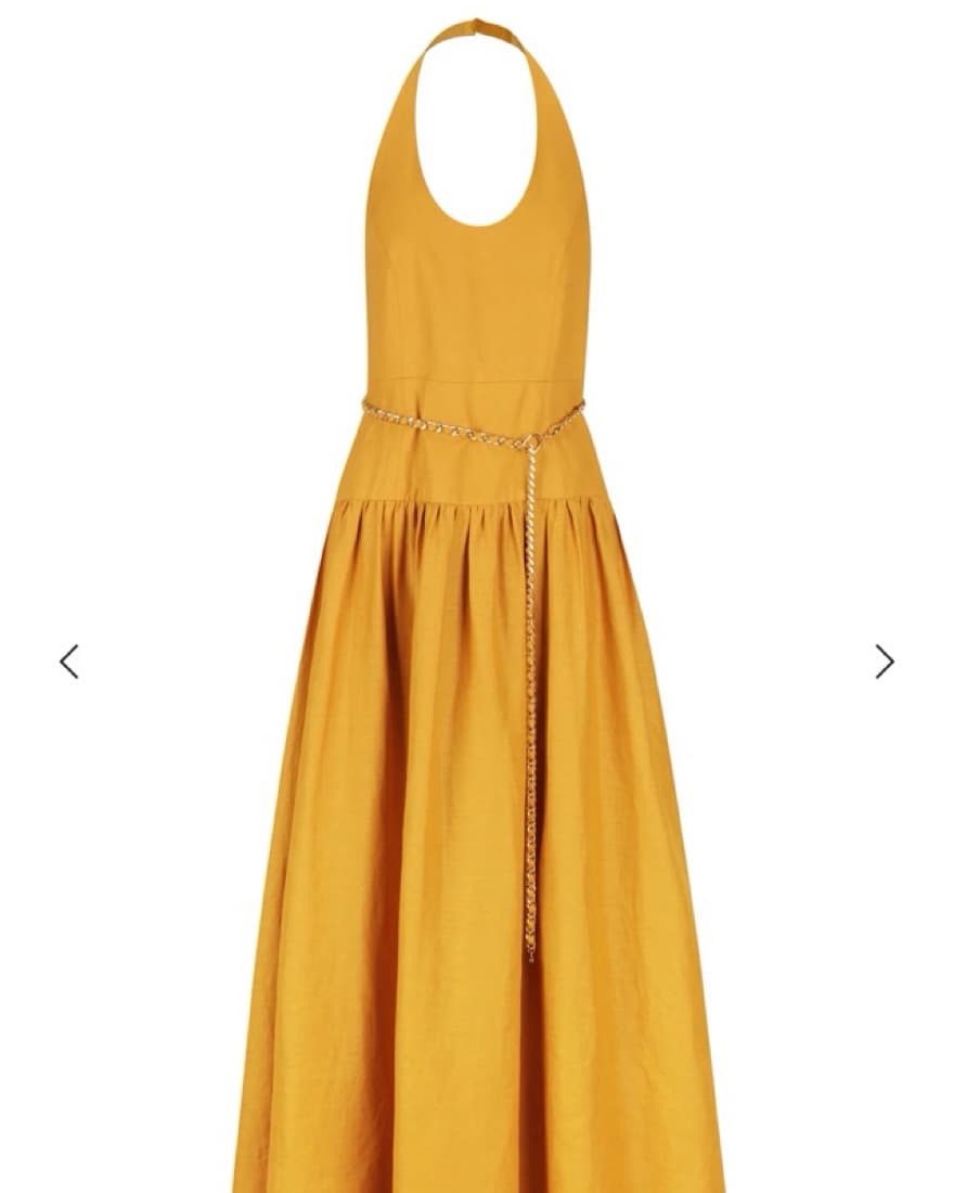 Hansen&Gretel Marigold Linen Gown - Image 3