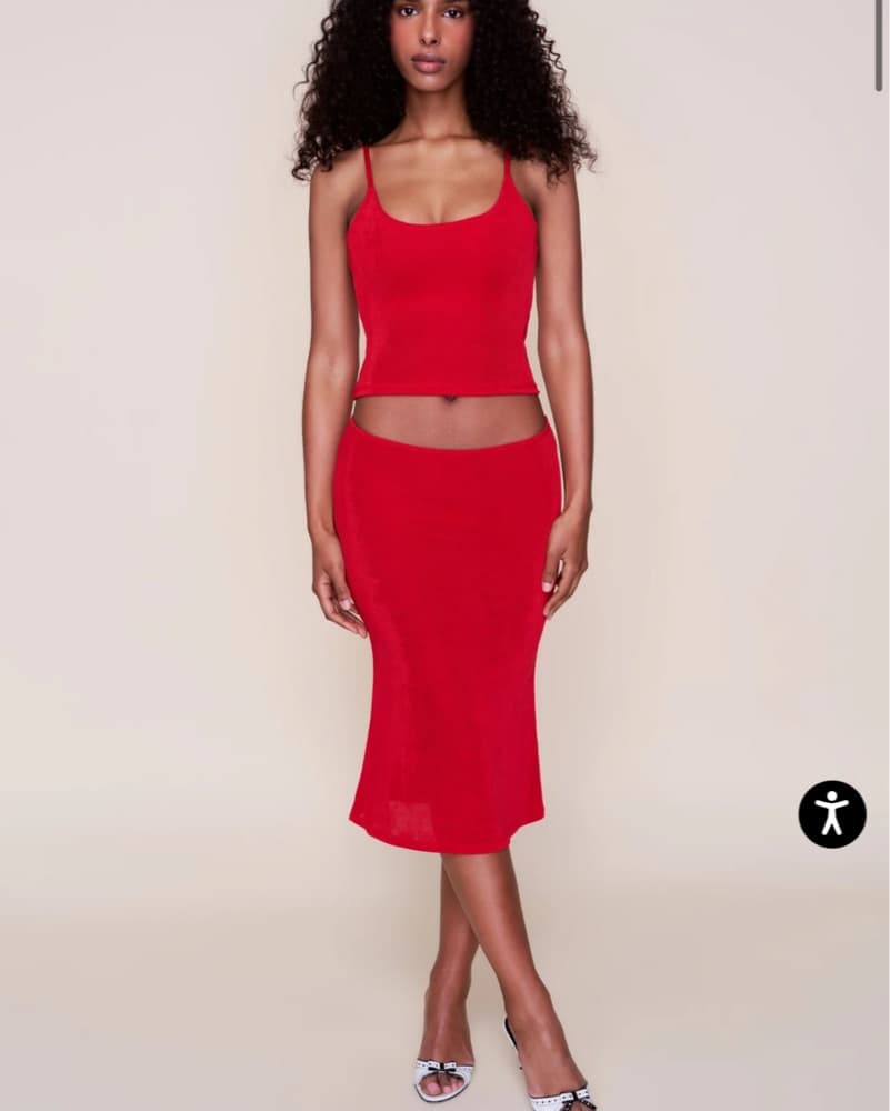 Guizio Selene Midi Skirt And Ira Cami - Image 1