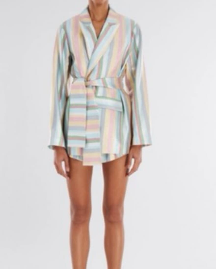 Bcbgmaxazria Hollis Metallic Blazer  - Image 2