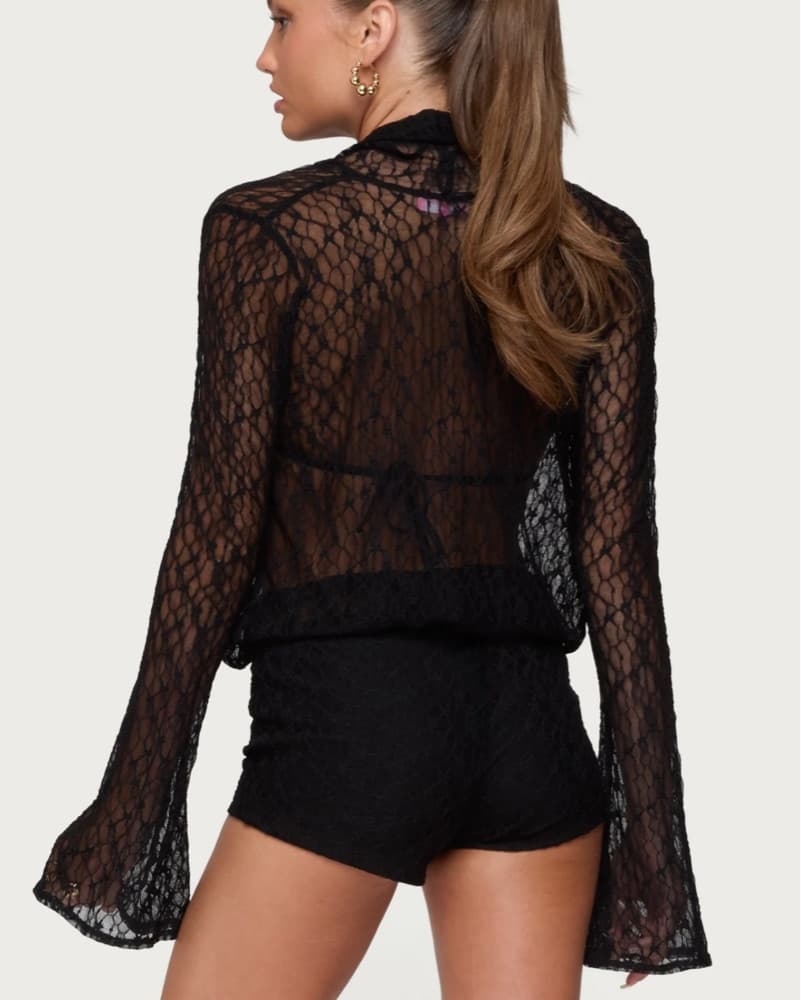 Edikted Lera Lacy Top - Image 5