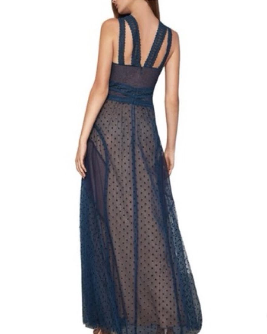 Navy Blue BCBG Gown - Image 3