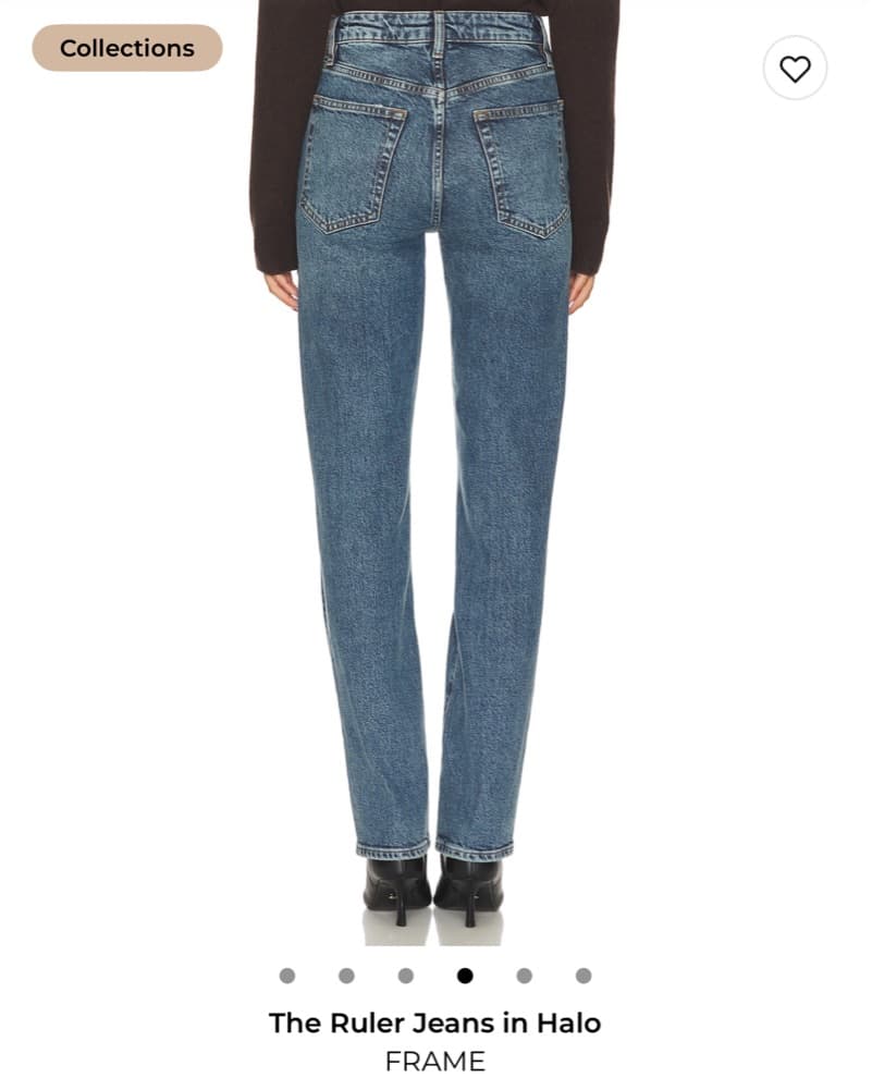 Frame Slim Leg Jeans  - Image 2