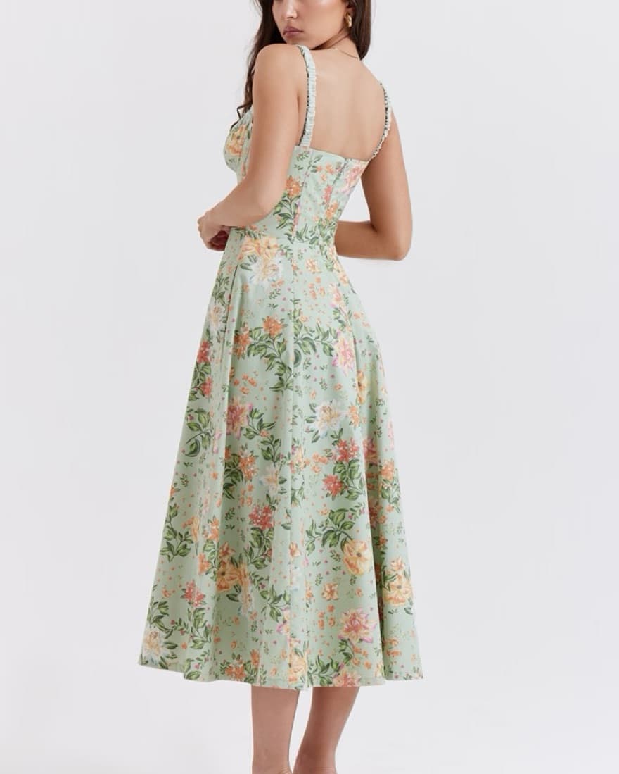 House Of CB Sabrina Corset Dress - Image 4