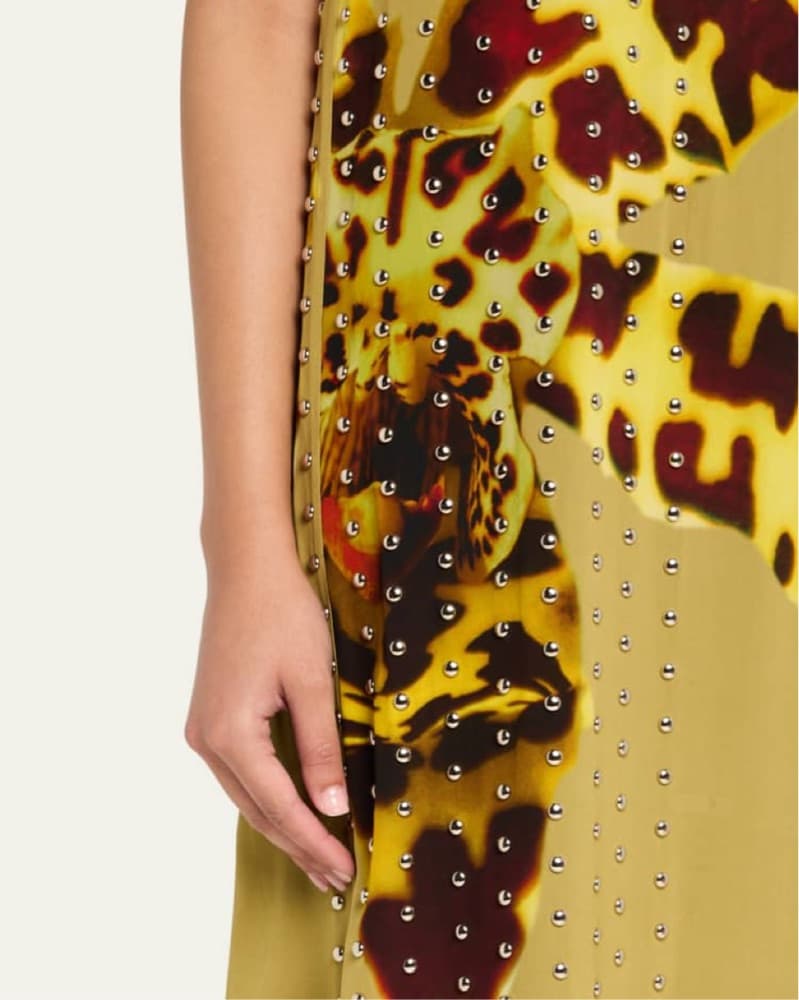 Dries Van Noten Orchid Gown  - Image 5