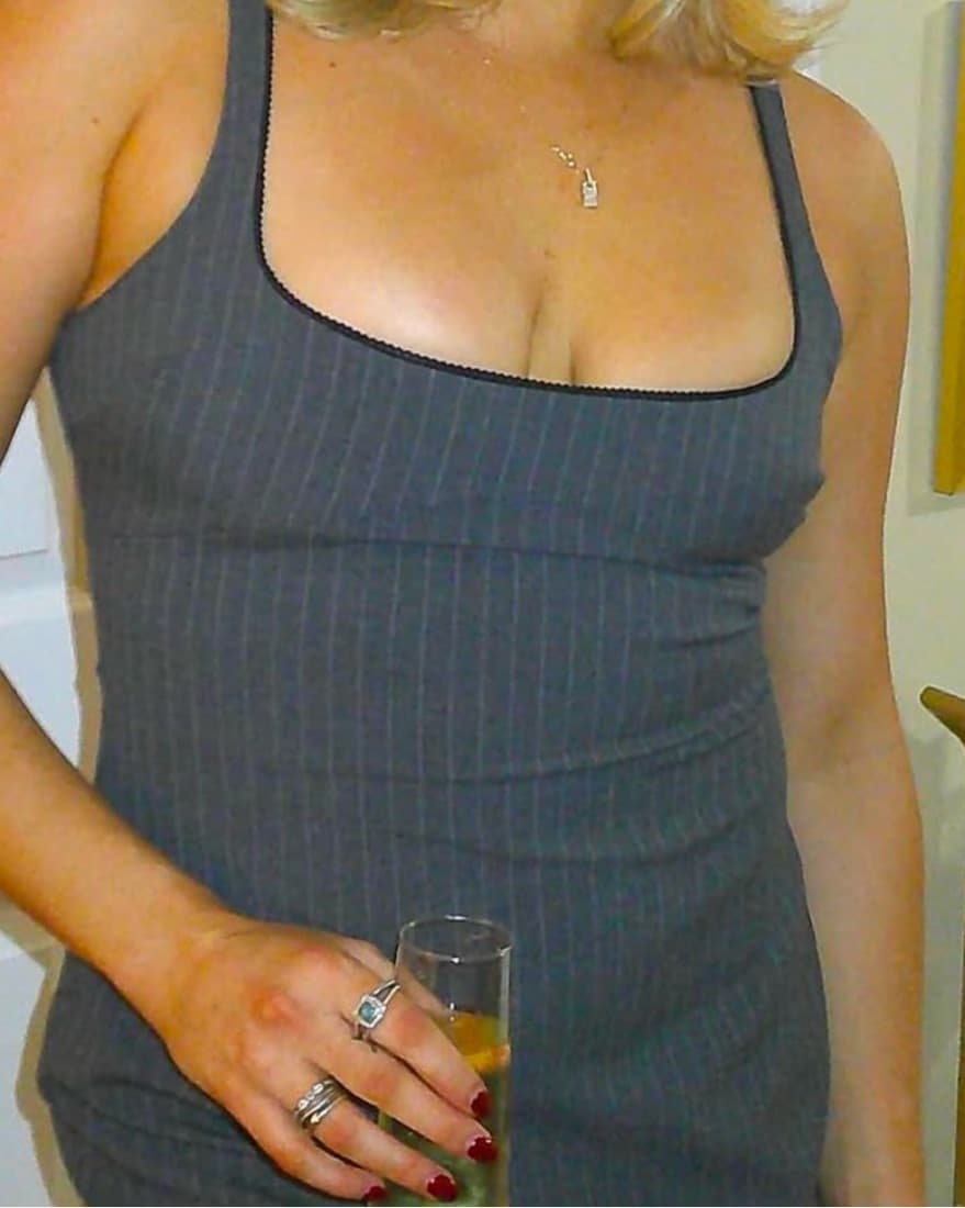 Pinstripe Mini Dress - Image 2