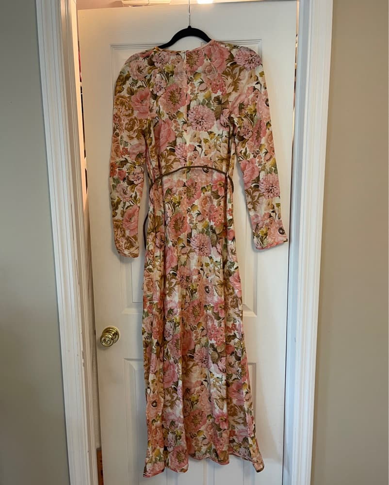 Zimmermann Golden Plunge Maxi Dress - Image 5